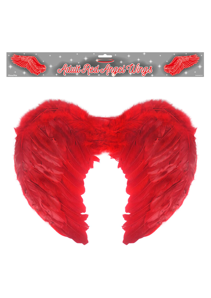 Red Angel Wings Adults Devil Costume Accessory
