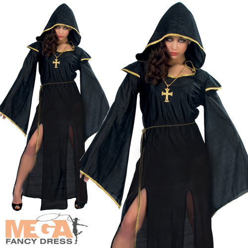 Ladies Priestess Costume Fantasy Fancy Dress