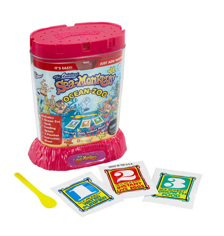 Sea Monkeys Ocean Zoo Marine Tank Kids Educational Toy