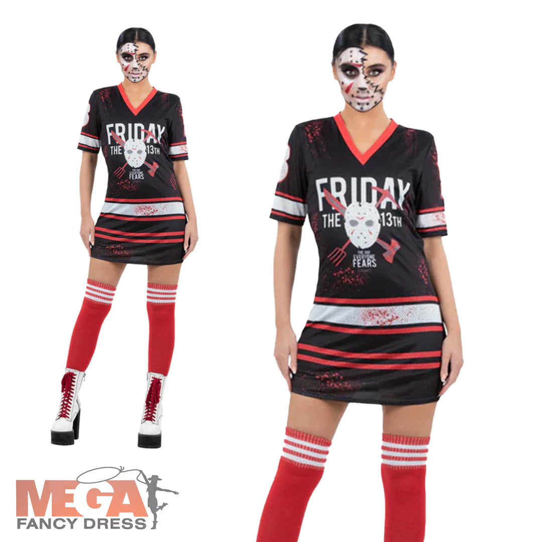 Officially Licensed Women's Friday 13th Miss Voorhees Hockey Dress