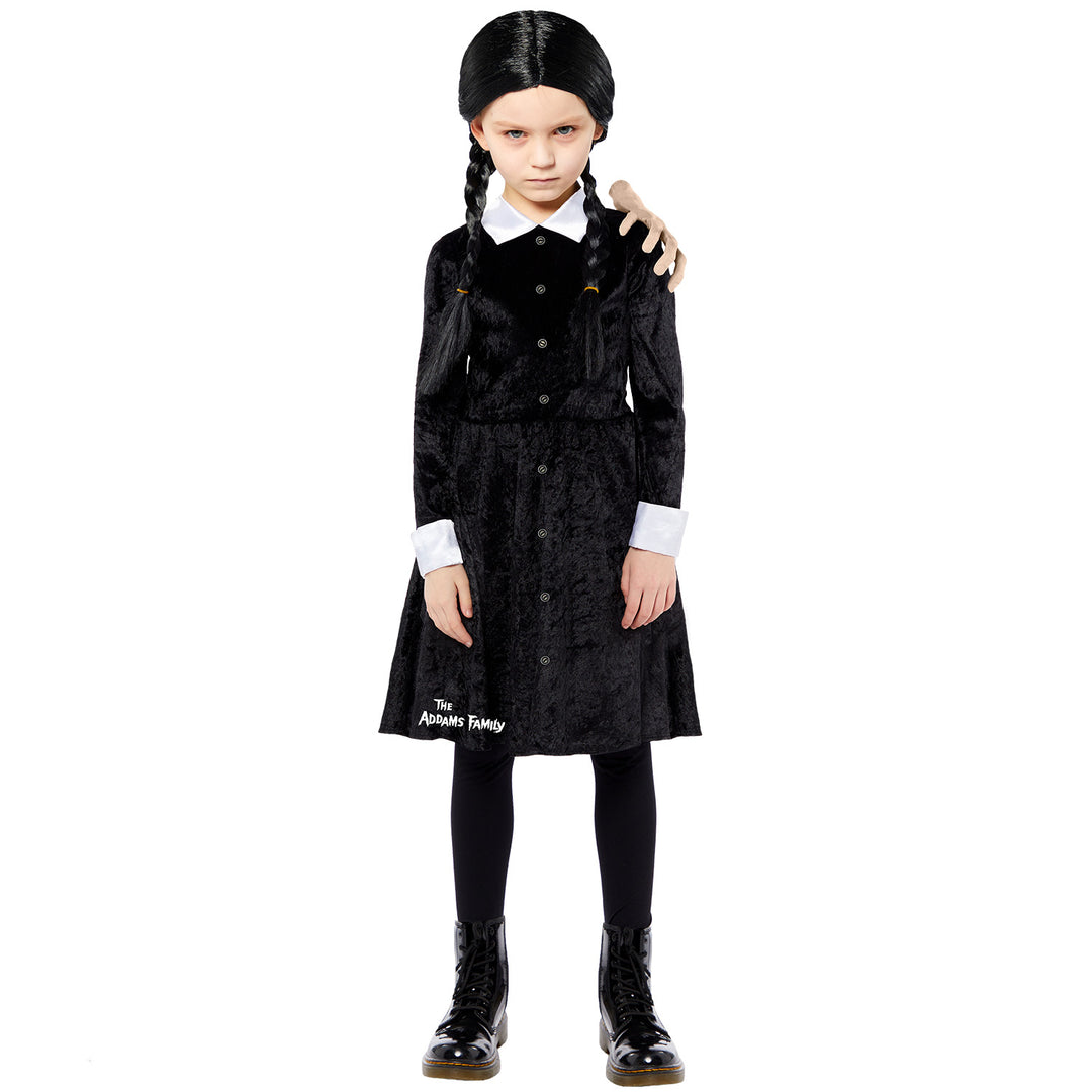 Girls Wednesday Addams Costume