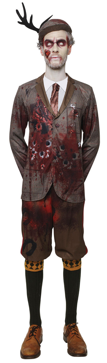Mens Lord Gravestone Zombie Hunter Halloween Costume