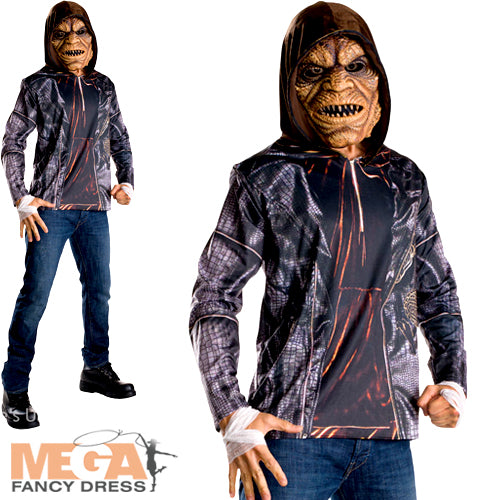 DC Suicide Squad Killer Croc Men Villain Costume
