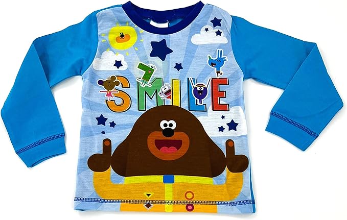 Official Boys Hey Duggee Smile Pyjamas