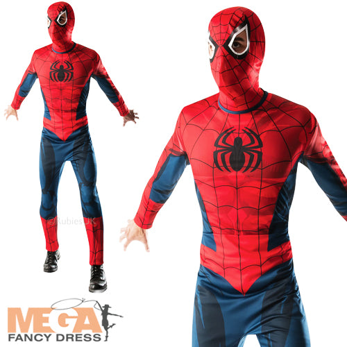 Men's Spiderman Marvel Avengers Superhero Costume
