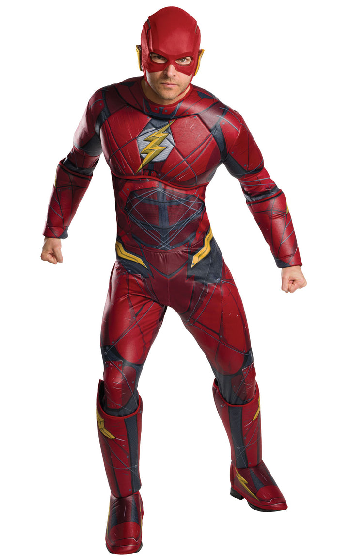 Men's The Flash Superhero Fancy Dress Costume