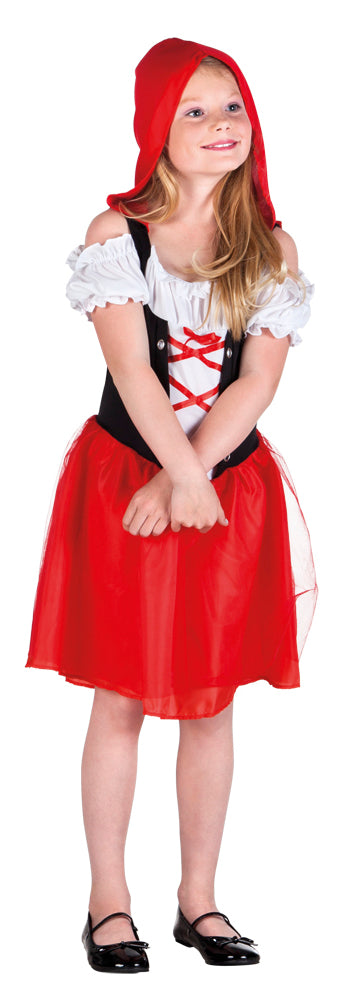 Girls Fairy Tale Book Day Little Red Riding Hood Costume
