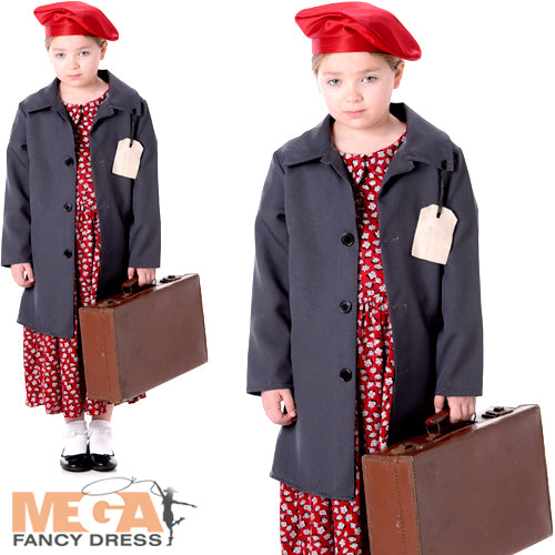 Girls Wartime 1930s 1940s Book Day Costume