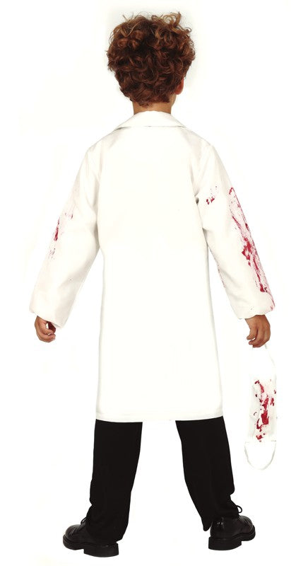 Boys Crazy Dentist Gory Zombie Doctor Halloween Costume