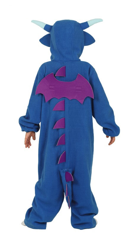 Boys Dragon Jumpsuit Fantasy Animal Halloween Book Day Costume