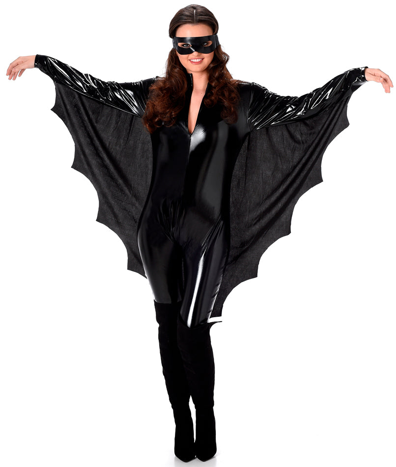 Ladies Vampire Bat Halloween Costume