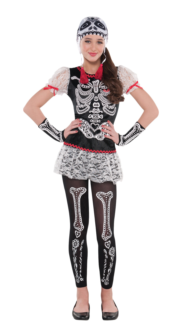 Chic and Sassy Skeleton Costume