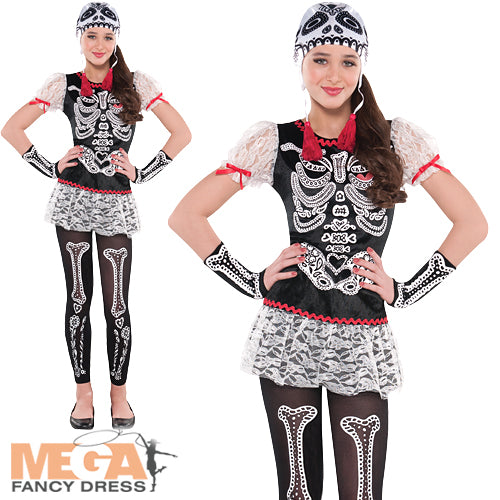 Chic and Sassy Skeleton Costume
