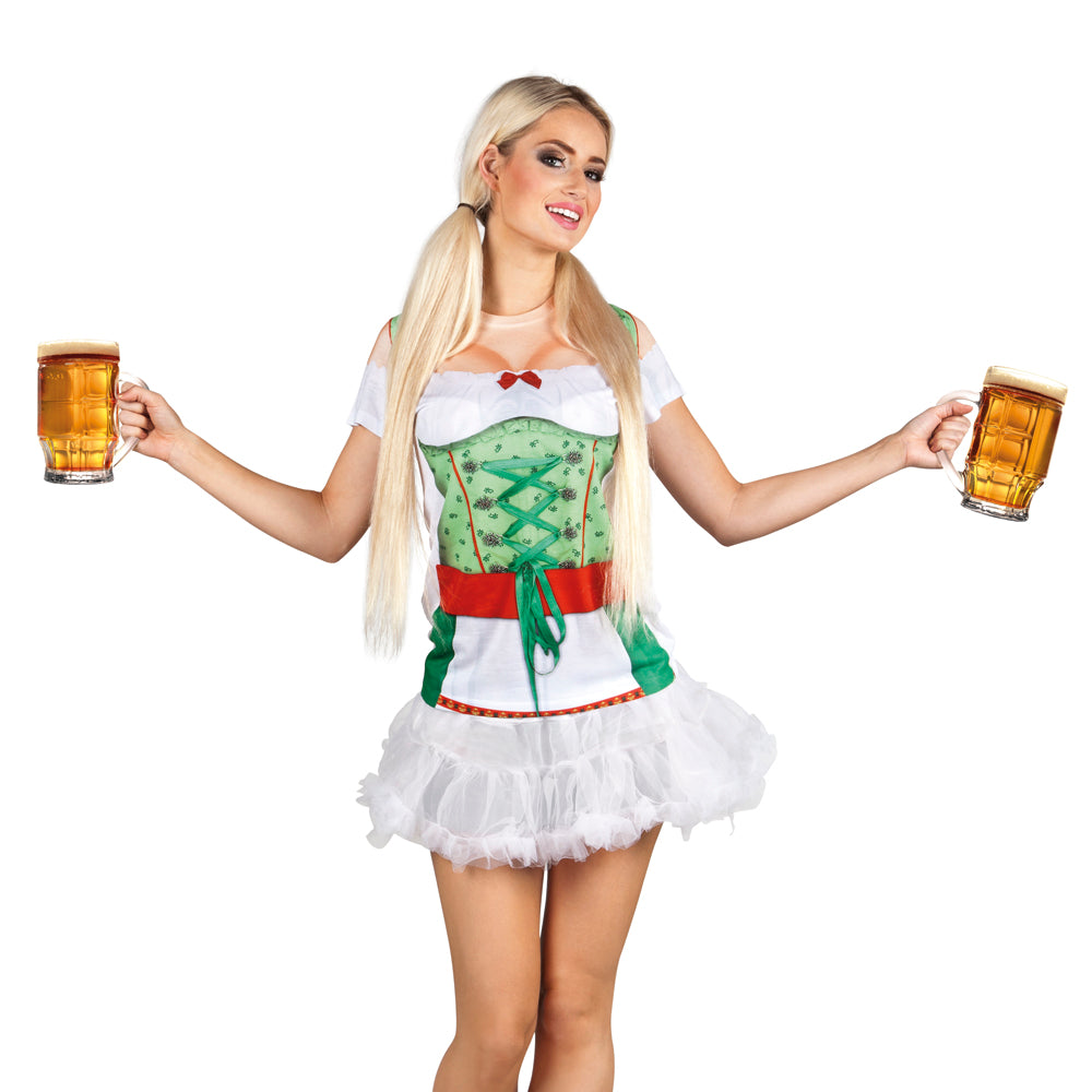 Photorealistic Heidi Bavarian Ladies Festival Shirt