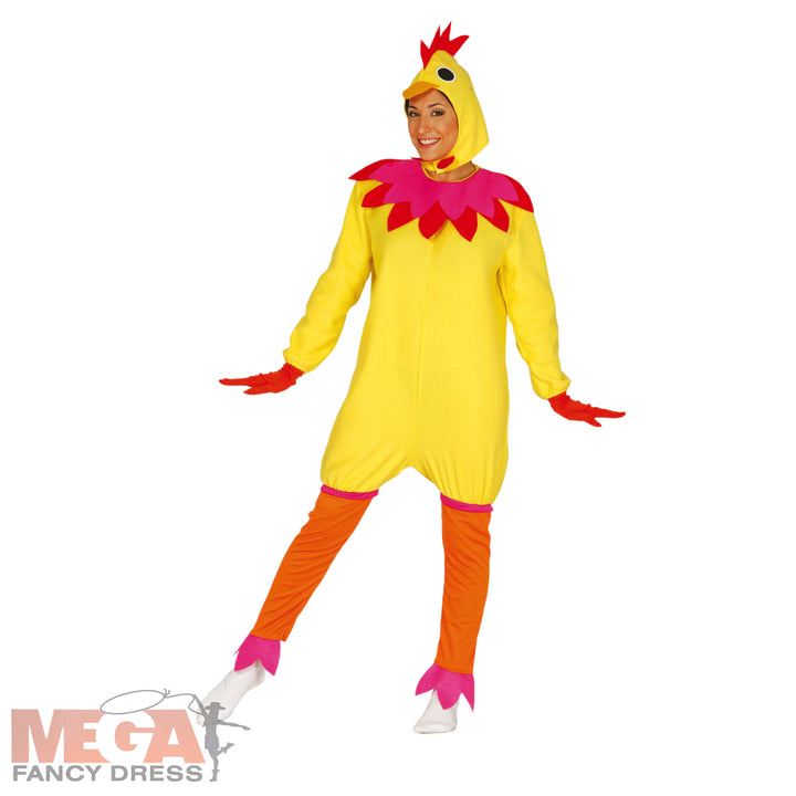 Ladies Hen Chicken Fancy Dress Costume Party Outfit