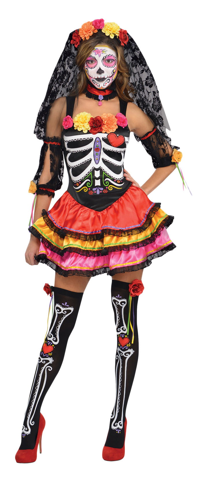 Day of the Dead Senorita Costume Accessory Kit