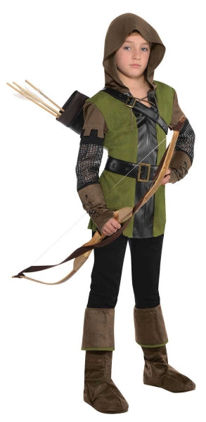 Sherwood Forest Robin Hood Boys Fancy Dress Costume