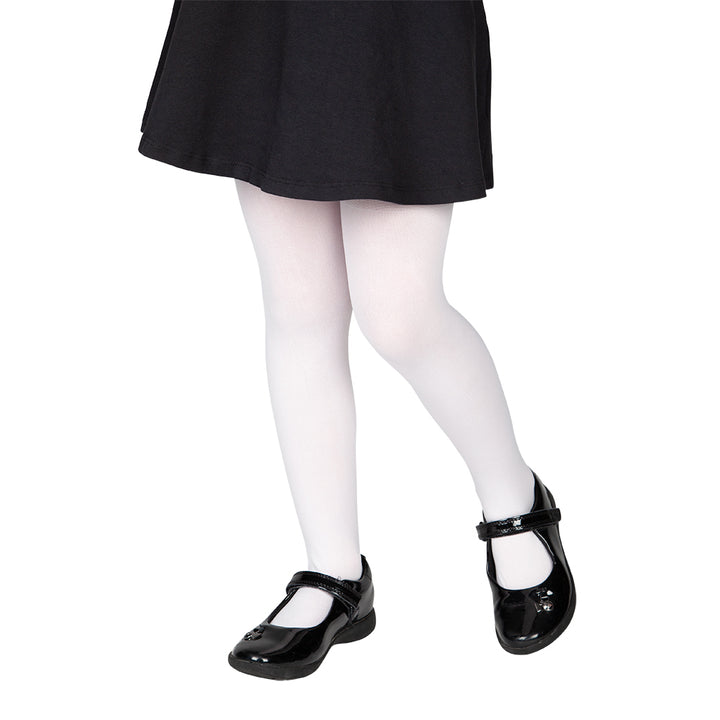 Girls White Tights Accessory