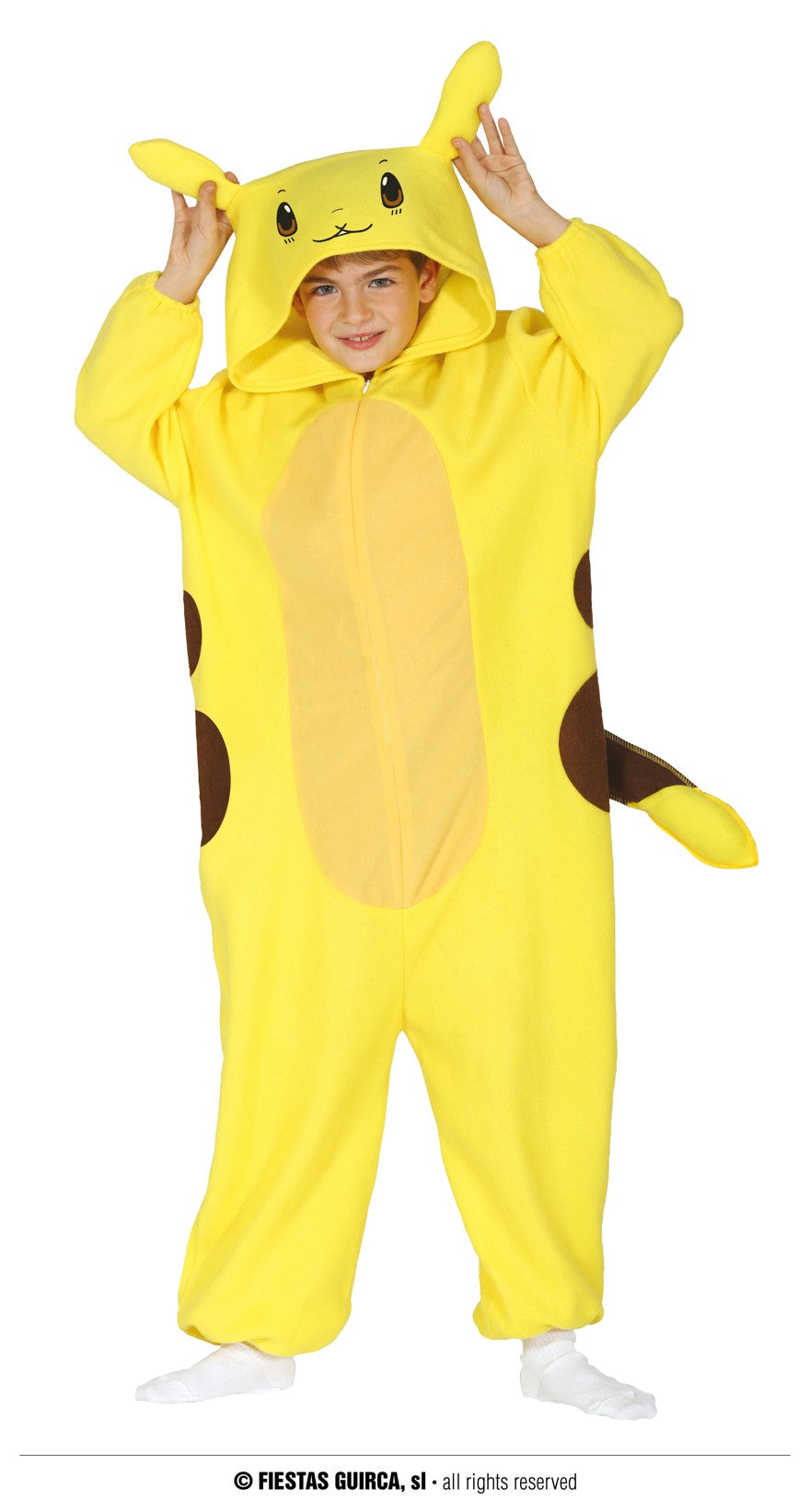 Kids Pickachu Inspired Pokemon Character Costume