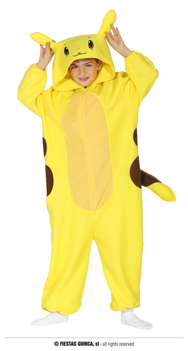 Kids Pickachu Inspired Pokemon Character Costume