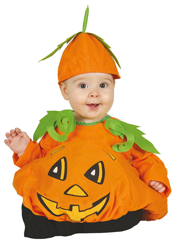 Kids Little Pumpkin Halloween Fancy Dress Costume