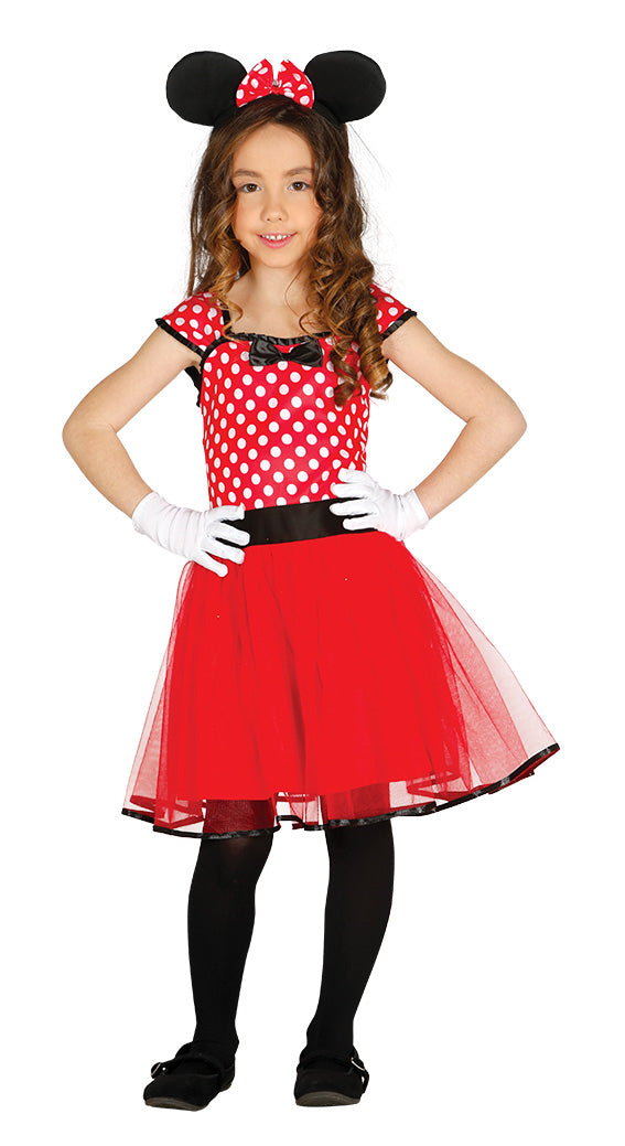 Little girl hotsell minnie mouse costume