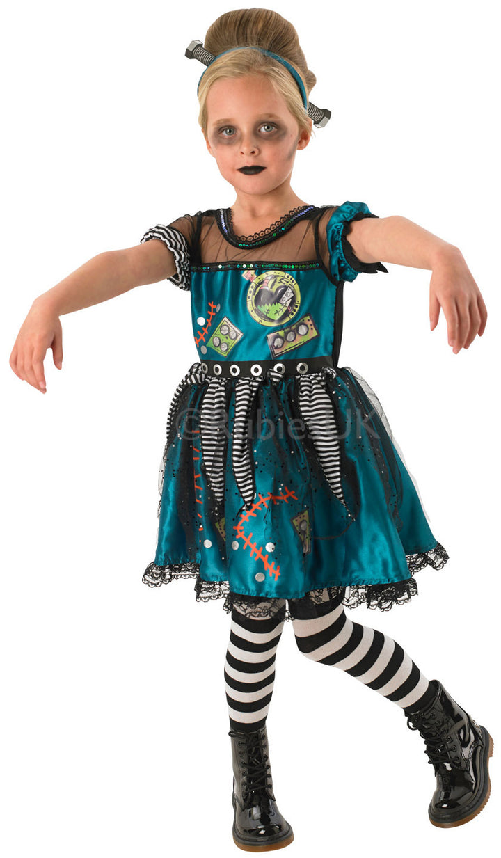 Frankenstein Inspired Frankie Girl Costume