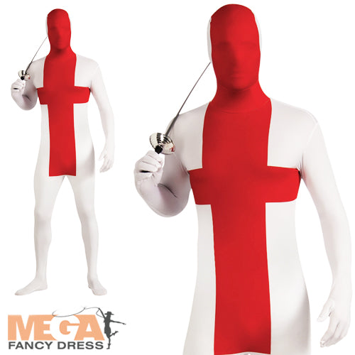 Nationalistic English Flag Second Skin Suit