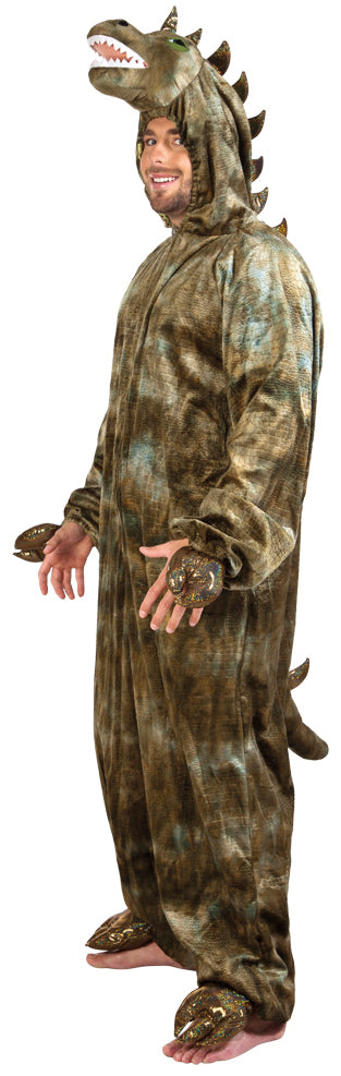Plush Dinosaur Adults Costume Animal Fancy Dress