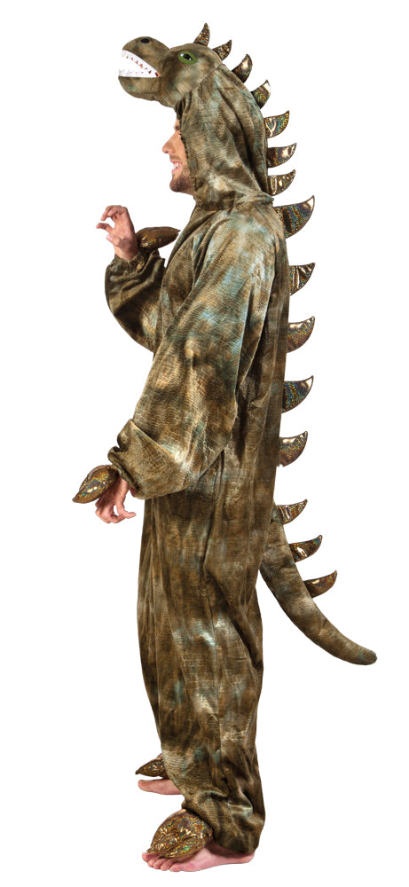 Plush Dinosaur Adults Costume Animal Fancy Dress