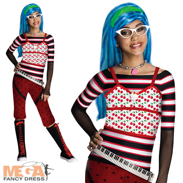 Girls Ghoulia Yelps Monster High Halloween Costume