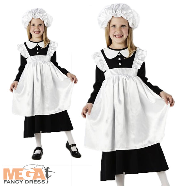 Kids Victorian Maid Costume