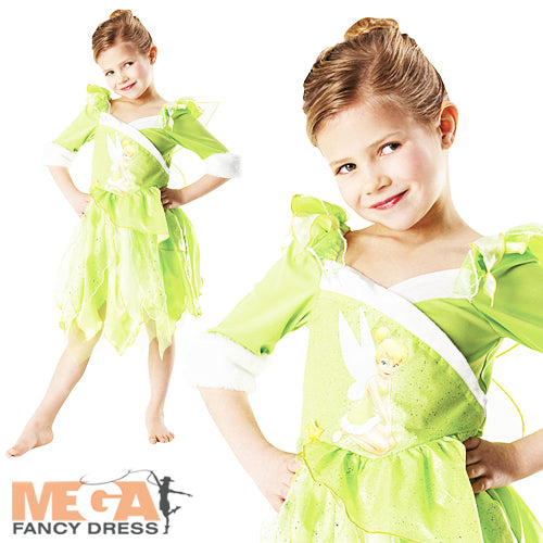 Enchanting Tinkerbell Winter Wonderland Girls Costume