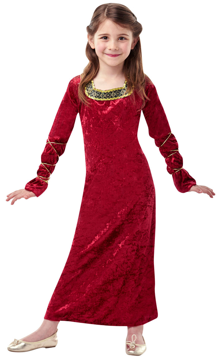 Girls Lady Of The Palace Costume