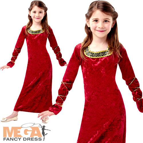 Girls Lady Of The Palace Costume