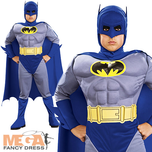 Boys Deluxe Batman Brave and the Bold Muscle Chest Costume