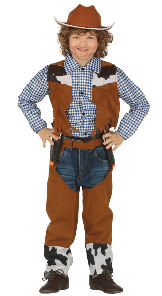 Kids Wild Western Cowboy Cowgirl World Book Day Costume