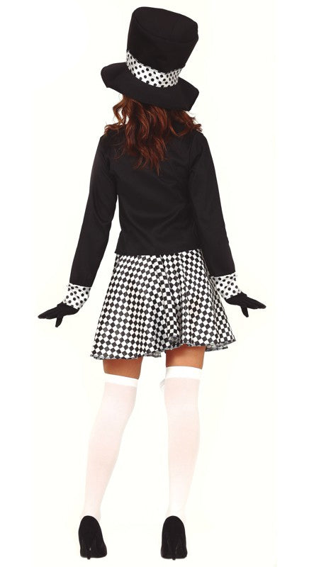 Ladies Crazy Hatter Alice in Wonderland Costume