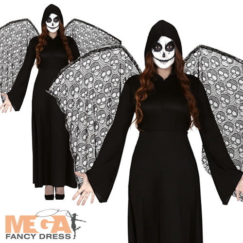 Ladies Winged Death Reaper Halloween Costume