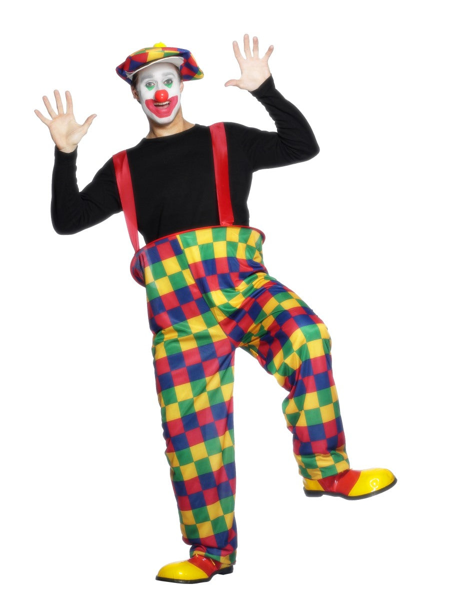 Hooped Clown Circus Costume