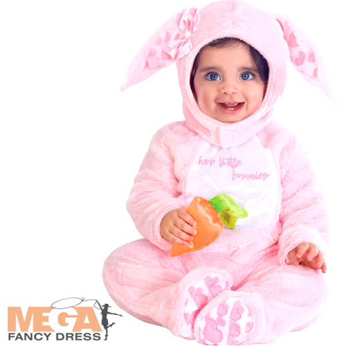 Little Wabbit Pink Baby Costume