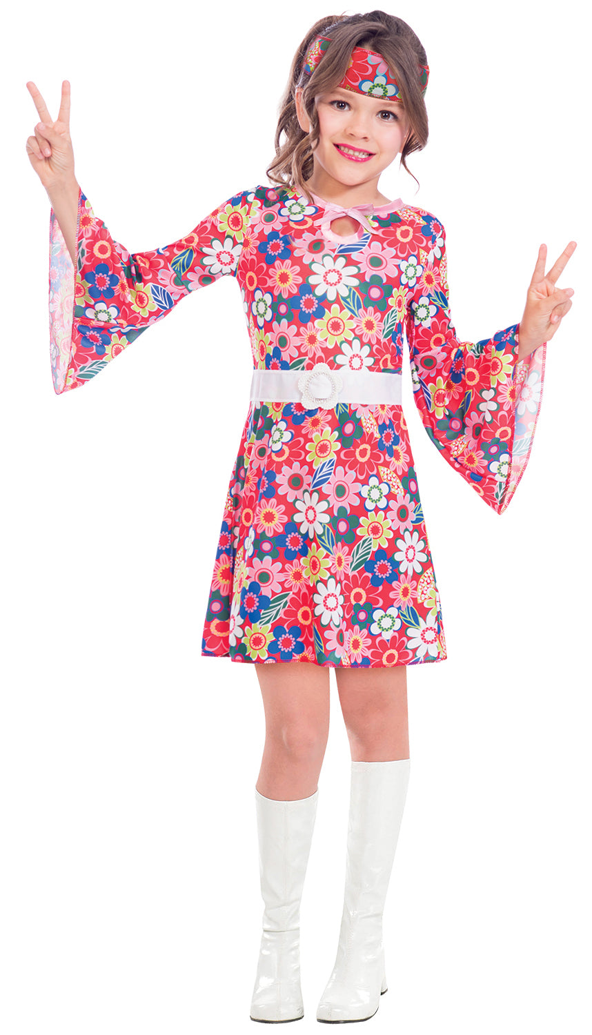 Girls 60s fancy dress best sale