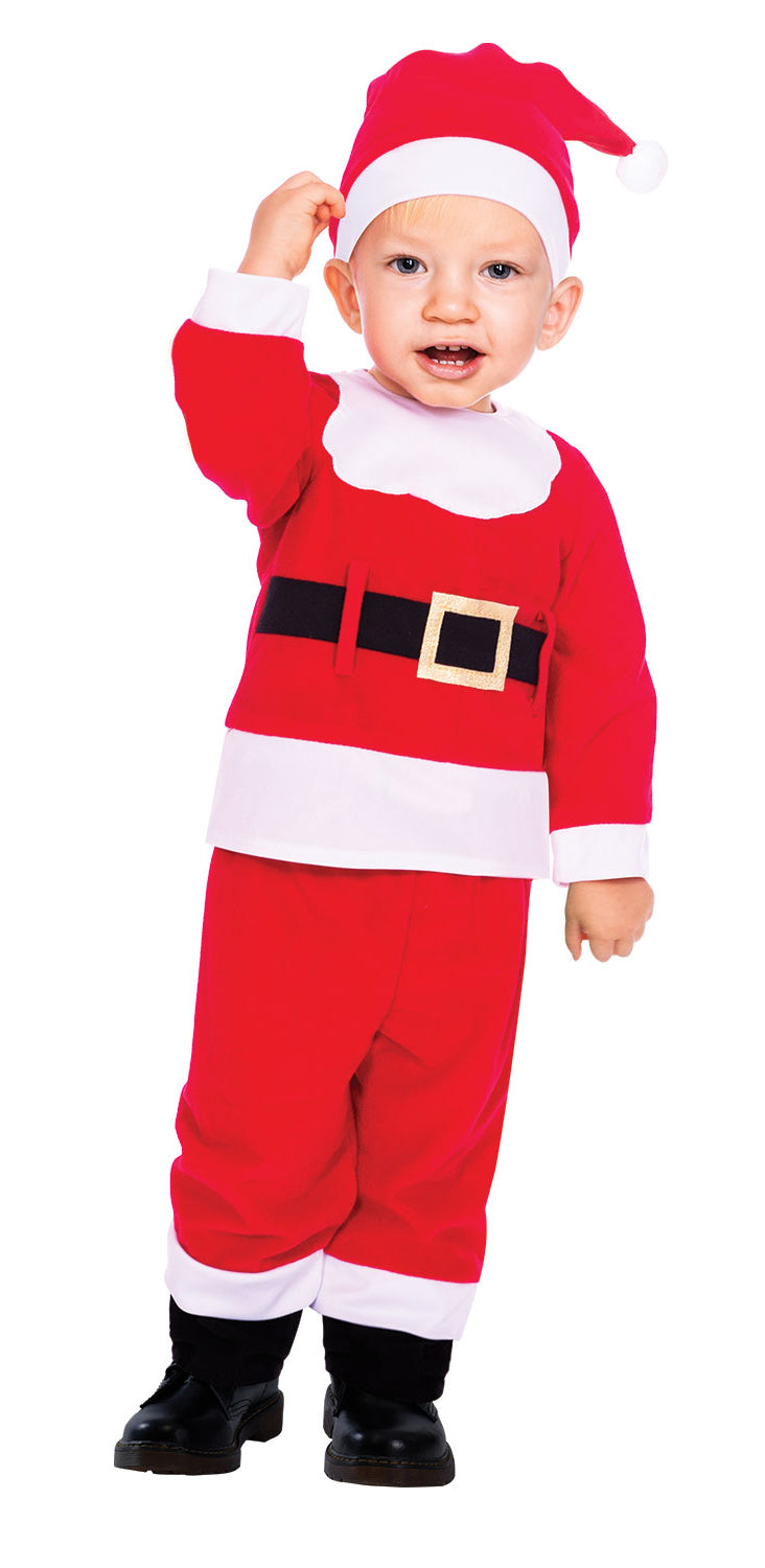 Baby Santa Suit Father Christmas Festive Costume