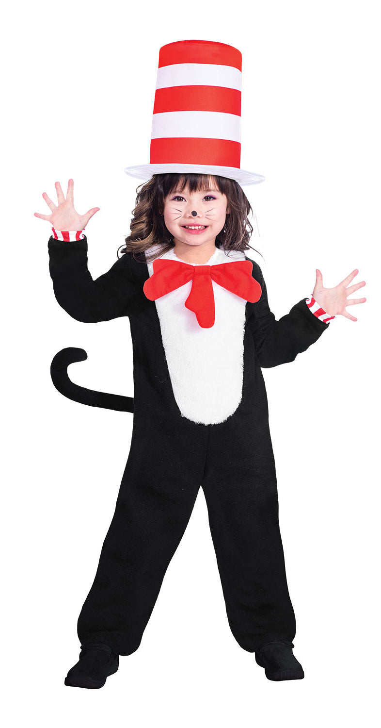 The Cat in the Hat Kids Book Character Costume