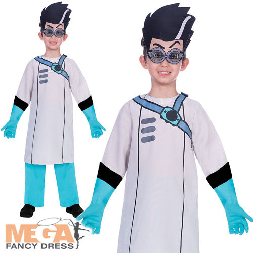 Boys PJ Masks Romeo TV Cartoon Character Book Day Costume