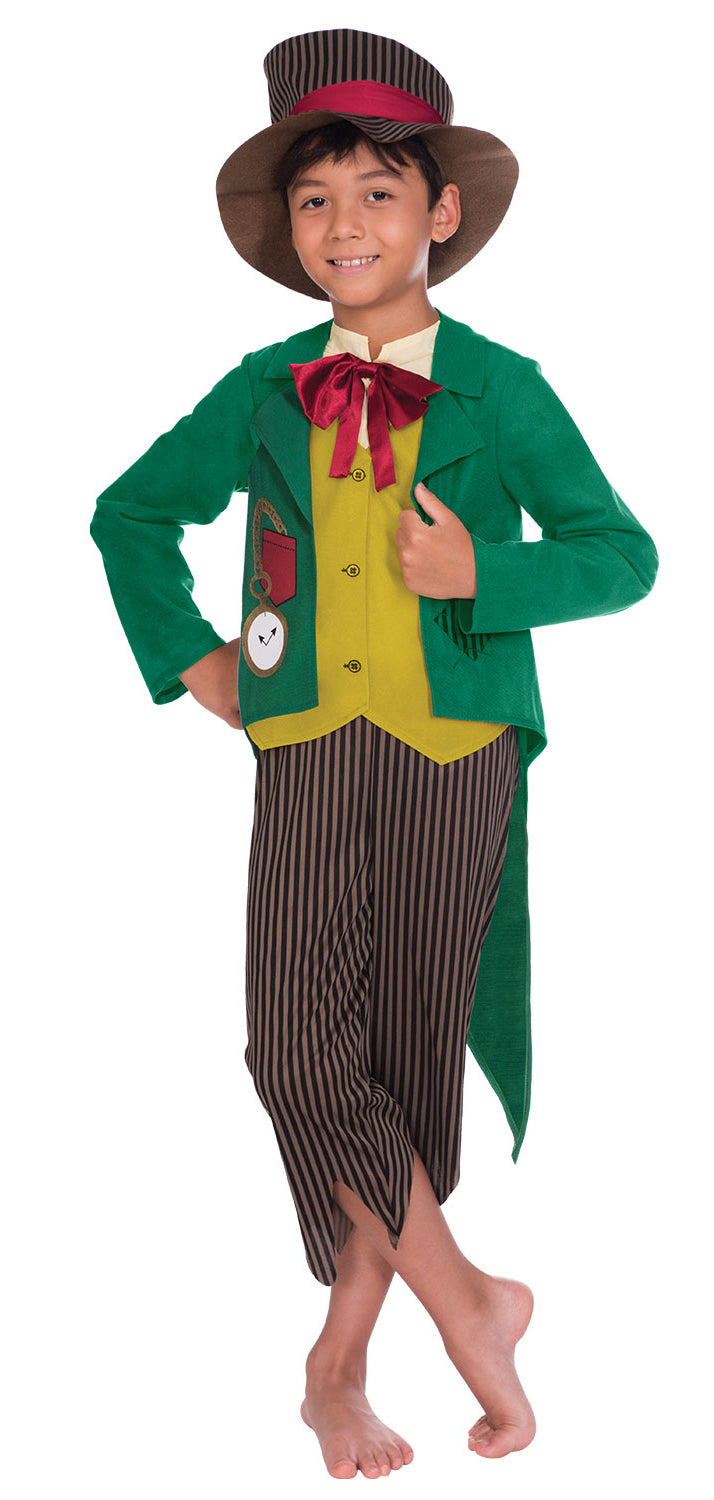 Boys Dickensian Artful Dodger Victorian World Book Day Fancy Dress Costume