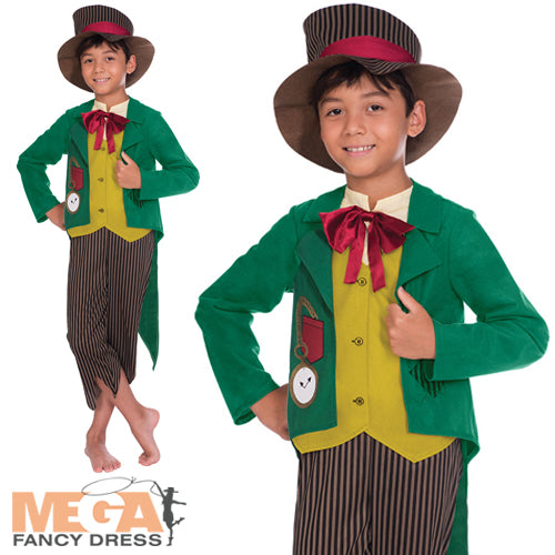 Boys Dickensian Artful Dodger Victorian World Book Day Fancy Dress Costume