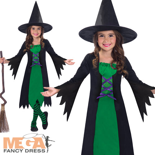 Wicked Witch Girls Fancy Dress