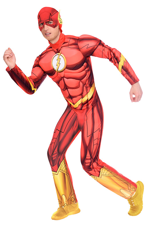 Lightning Speed DC's The Flash Men's Costume