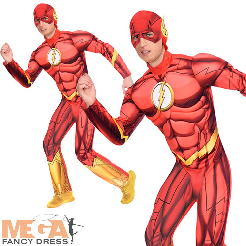 Lightning Speed DC's The Flash Men's Costume